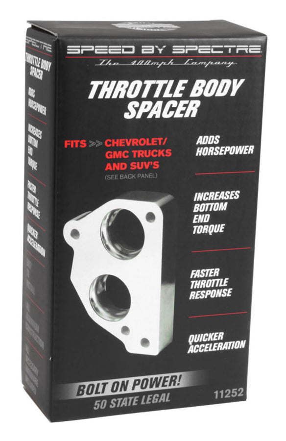 Spectre 86-95 GM 4.3L/5.0L/5.7L Throttle Body Injection Spacer Spectre 86-95 GM 4.3L/5.0L/5.7L Throttle Body Injection Spacer