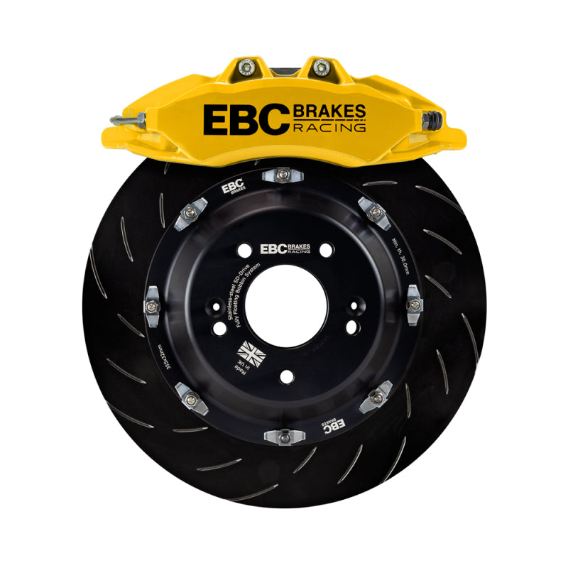 EBC Racing 2019+ BMW M235i (F44) Yellow 6 Piston Apollo Calipers 355mm Rotors Front Big Brake Kit EBC Racing 2019+ BMW M235i (F44) Yellow 6 Piston Apollo Calipers 355mm Rotors Front Big Brake Kit