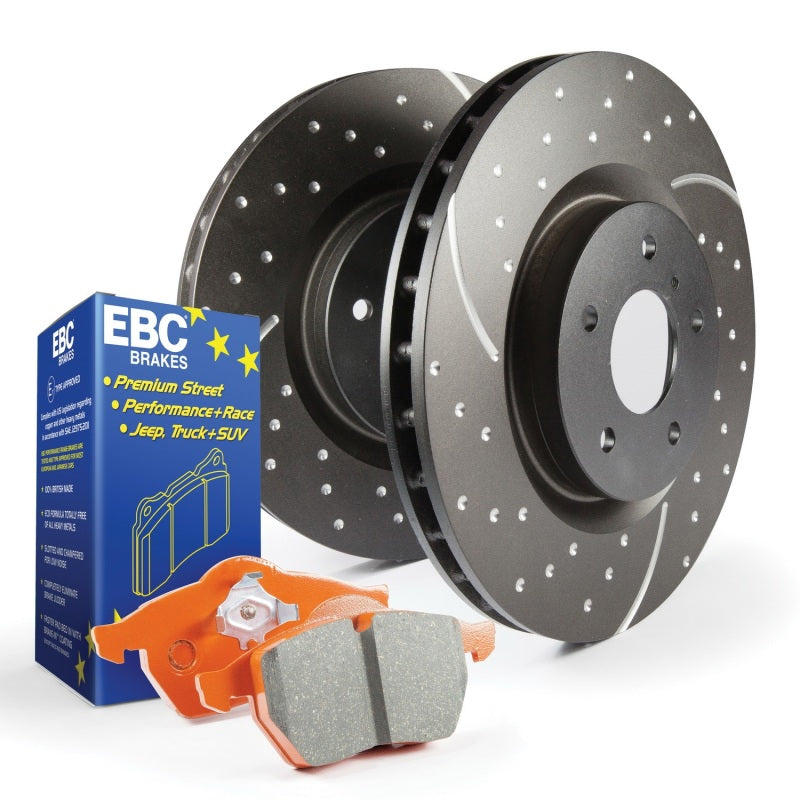 EBC S8 Brake Pad and Rotor Kit EBC S8 Brake Pad and Rotor Kit