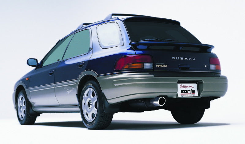 Borla 00 Subaru Impreza 2.2L/2.5L / 00-01 Outback 2.2L/2.5L Catback Exhaust Borla 00 Subaru Impreza 2.2L/2.5L / 00-01 Outback 2.2L/2.5L Catback Exhaust