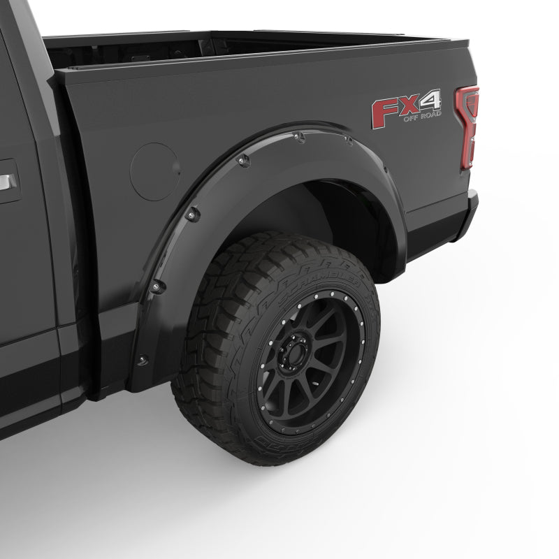 EGR 2018 Ford F150 Bolt-On Look Color Match Fender Flares - Set - Shadow Black EGR 2018 Ford F150 Bolt-On Look Color Match Fender Flares - Set - Shadow Black