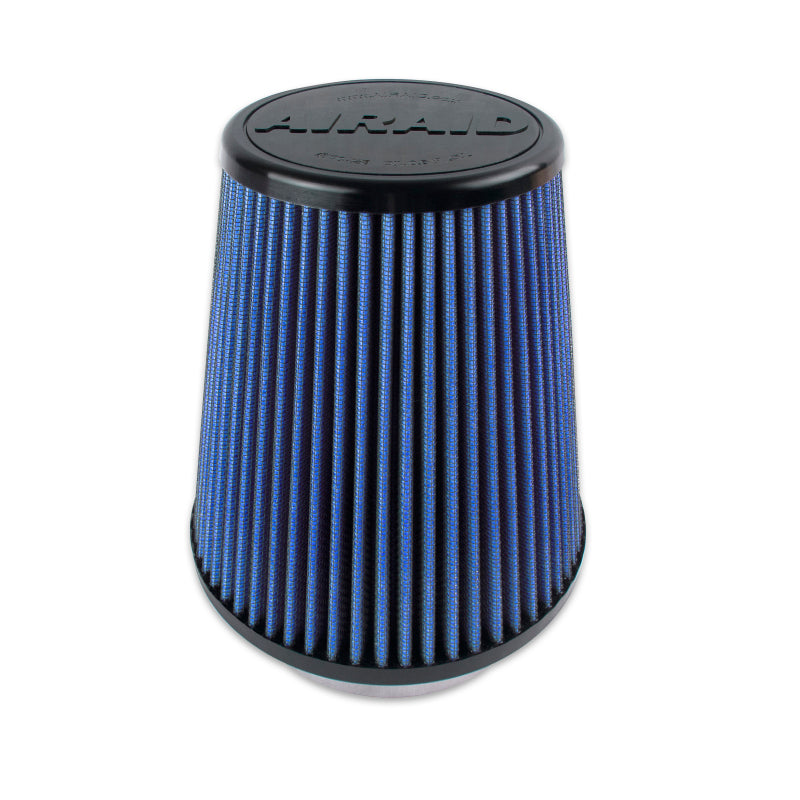 Airaid Universal Air Filter - Cone 4 x 7 x 4 5/8 x 7 w/ Short Flange - Blue SynthaMax Airaid Universal Air Filter - Cone 4 x 7 x 4 5/8 x 7 w/ Short Flange - Blue SynthaMax