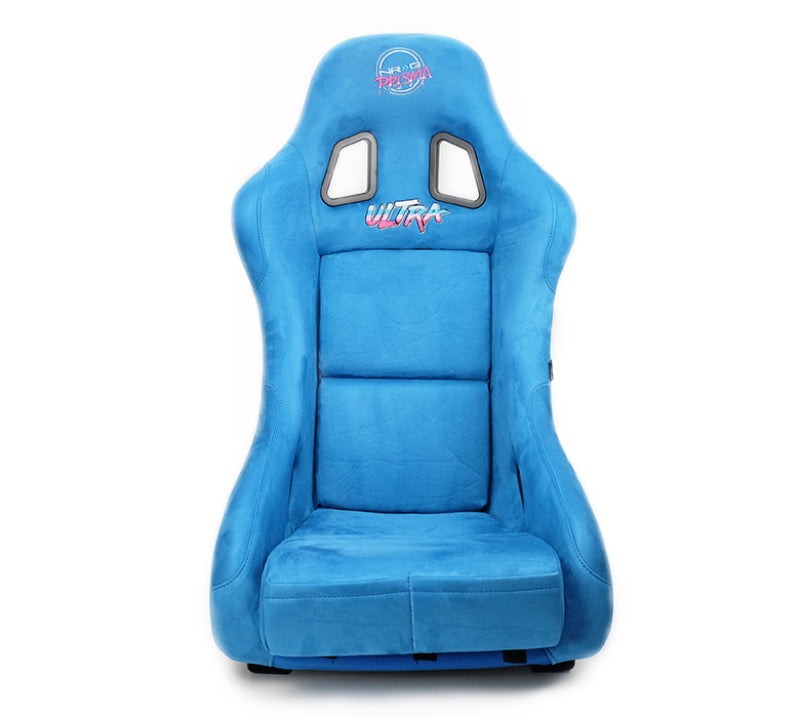 NRG FRP Bucket Seat ULTRA Edition - Medium (Blue Alcantara/Pearlized Back) NRG FRP Bucket Seat ULTRA Edition - Medium (Blue Alcantara/Pearlized Back)