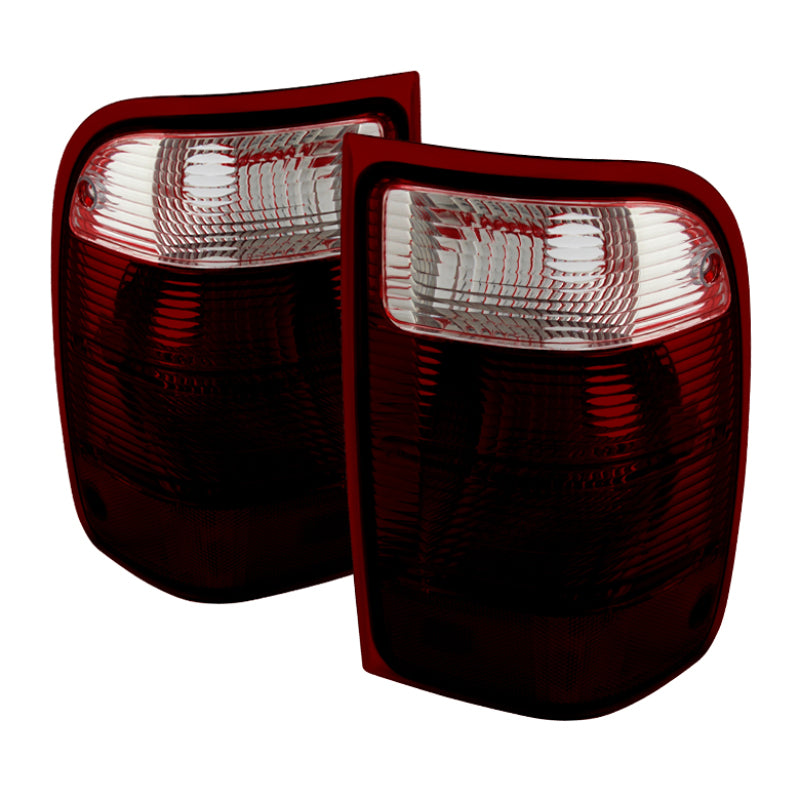 Xtune Ford Ranger 2001-2011 OEM Style Tail Lights Red Smoked ALT-JH-FR01-OE-RSM Xtune Ford Ranger 2001-2011 OEM Style Tail Lights Red Smoked ALT-JH-FR01-OE-RSM
