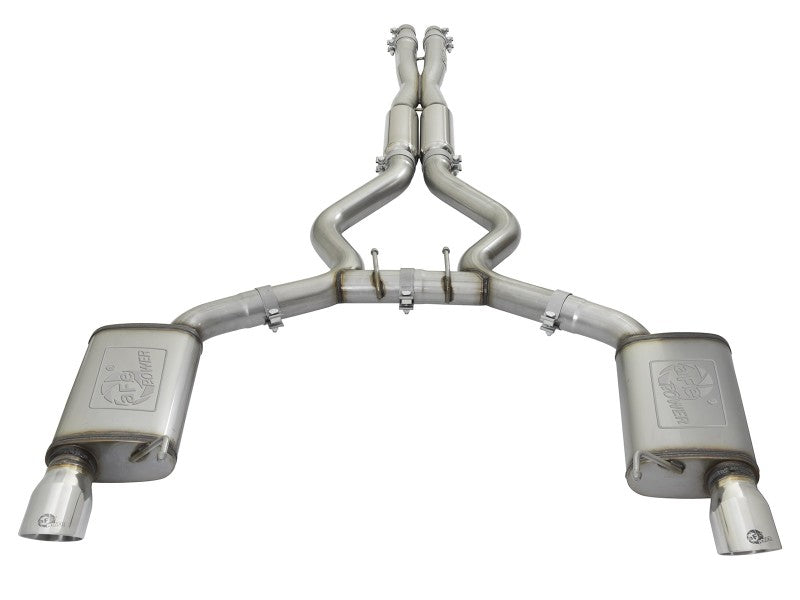 aFe 20-22 Audi RS6 Avant V8 4L(tt) MACH Force-Xp 3in to 2.5in 304 SS Cat-Back Exhaust w/Polished Tip aFe 20-22 Audi RS6 Avant V8 4L(tt) MACH Force-Xp 3in to 2.5in 304 SS Cat-Back Exhaust w/Polished Tip