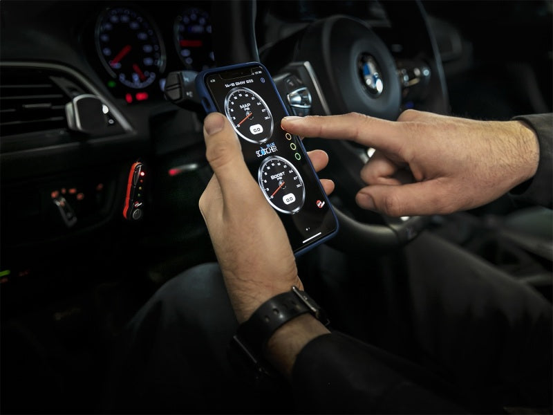 aFe Scorcher Bluetooth Power Module 15-19 BMW M2 Competition/M3/M4 (F80/82/83/87) L6-3.0L (tt) S55 aFe Scorcher Bluetooth Power Module 15-19 BMW M2 Competition/M3/M4 (F80/82/83/87) L6-3.0L (tt) S55