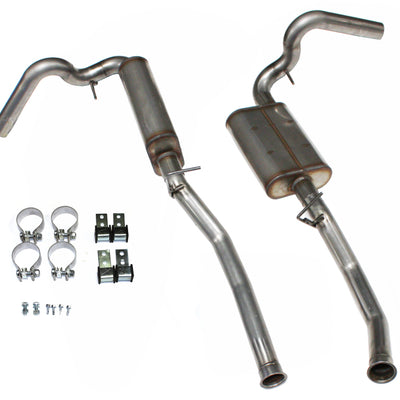 JBA 66-75 Ford Bronco 260-302 409SS Dual Side Header Back Exhaust