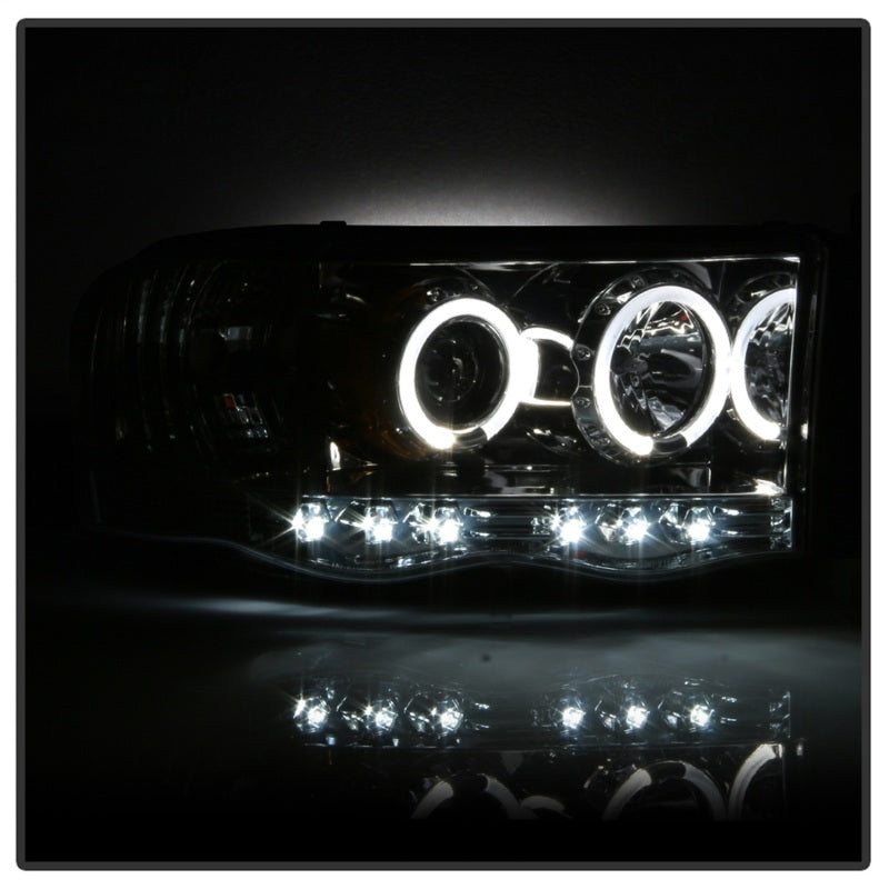 Spyder Dodge Ram 1500 02-05/Ram 2500 03-05 Projector Headlights LED Halo LED Chrm PRO-YD-DR02-HL-C Spyder Dodge Ram 1500 02-05/Ram 2500 03-05 Projector Headlights LED Halo LED Chrm PRO-YD-DR02-HL-C
