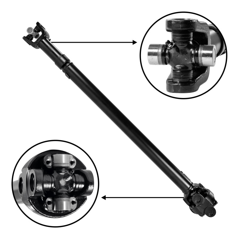 USA Standard Front Driveshaft for Jeep Wrangler 38-1/4in Center to Center USA Standard Front Driveshaft for Jeep Wrangler 38-1/4in Center to Center