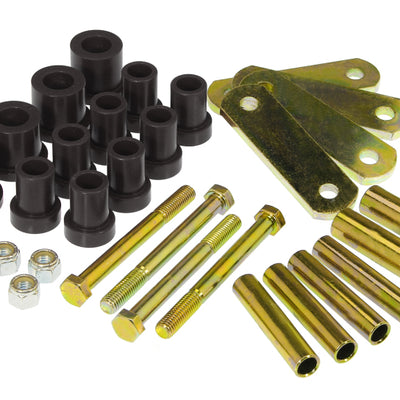 Prothane 60-74 Chrysler B & E Body HD Spring & Shackles Bushings - Black
