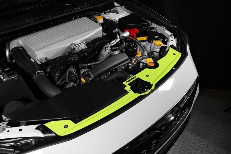 PERRIN 22-25 Subaru WRX Radiator Shroud - Neon Yellow PERRIN 22-25 Subaru WRX Radiator Shroud - Neon Yellow