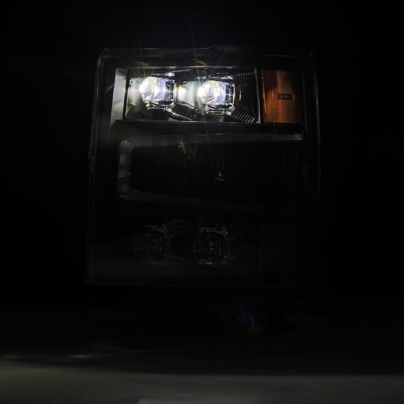 AlphaRex 04-15 Chevy 1500HD NOVA-Series LED Proj Headlights Black w/Activ Light/Seq Signal & SB DRL AlphaRex 04-15 Chevy 1500HD NOVA-Series LED Proj Headlights Black w/Activ Light/Seq Signal & SB DRL