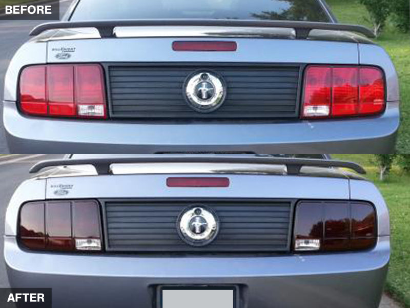 Raxiom 05-09 Ford Mustang Tail Lights- Black Housing (Smoked Lens) Raxiom 05-09 Ford Mustang Tail Lights- Black Housing (Smoked Lens)
