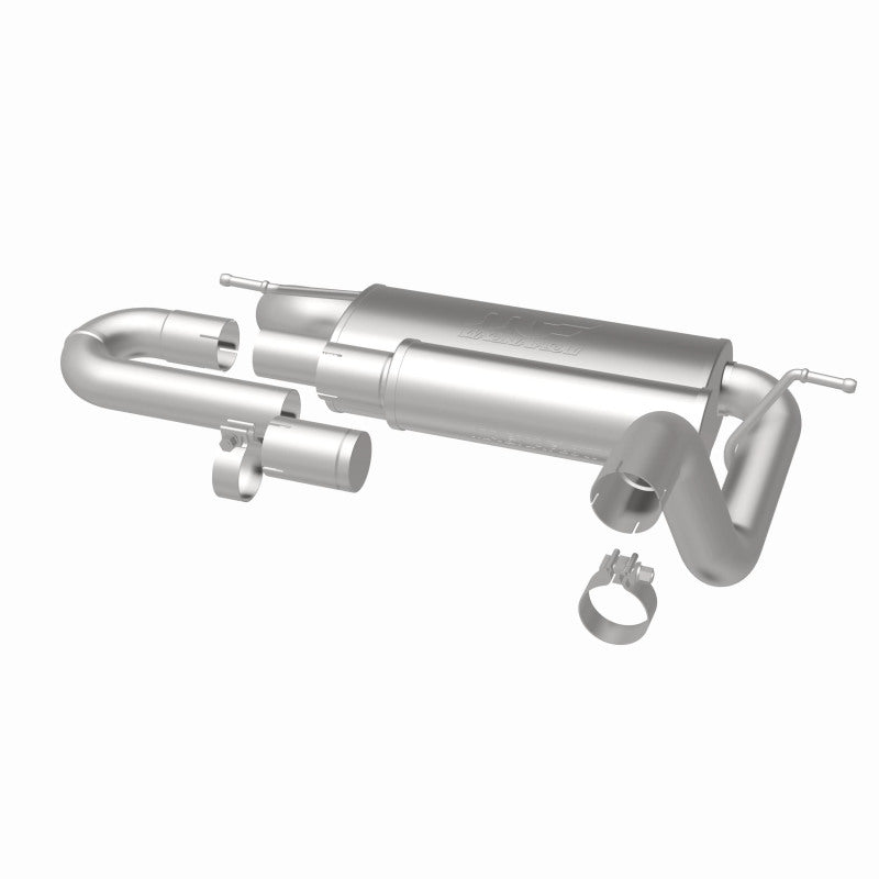 MagnaFlow 18-23 Jeep Wrangler JL 2.0L/3.6L Overland Series Axle-Back Exhaust MagnaFlow 18-23 Jeep Wrangler JL 2.0L/3.6L Overland Series Axle-Back Exhaust