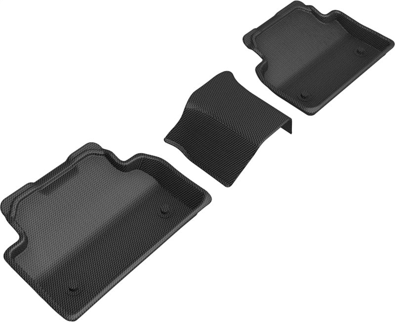 3D MAXpider 18-20 Jaguar E-Pace Kagu 2nd Row Floormats - Black 3D MAXpider 18-20 Jaguar E-Pace Kagu 2nd Row Floormats - Black