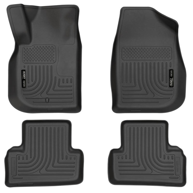 Husky Liners 04-10 Chevrolet Cobalt WeatherBeater Combo Black Floor Liners Husky Liners 04-10 Chevrolet Cobalt WeatherBeater Combo Black Floor Liners
