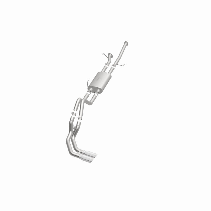 MagnaFlow 14 Toyota Tundra V8 4.6L/5.7L Stainless C/b Exhaust Dual same side pass. rear tire MagnaFlow 14 Toyota Tundra V8 4.6L/5.7L Stainless C/b Exhaust Dual same side pass. rear tire