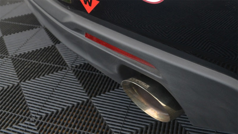 Corsa 16-18 Chevy Camaro SS 6.2L Xtreme 2.75in Cat-Back Dual Rear Exit w/ Single 4.5in Polis Corsa 16-18 Chevy Camaro SS 6.2L Xtreme 2.75in Cat-Back Dual Rear Exit w/ Single 4.5in Polis