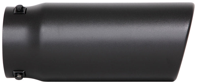 Spectre Exhaust Tip 4-1/2in. OD / Slant - Black Spectre Exhaust Tip 4-1/2in. OD / Slant - Black