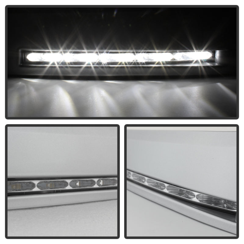Spyder Toyota Tundra 07-13 Daytime LED Running Lights wo/switch Silver FL-DRL-TTU07-SIL Spyder Toyota Tundra 07-13 Daytime LED Running Lights wo/switch Silver FL-DRL-TTU07-SIL