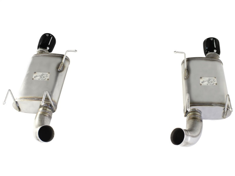 aFe MACHForce XP Exhaust 11-14 Ford Mustang GT V8-5.0L 3in. Stainless Steel Axle-Back w/Black Tips aFe MACHForce XP Exhaust 11-14 Ford Mustang GT V8-5.0L 3in. Stainless Steel Axle-Back w/Black Tips