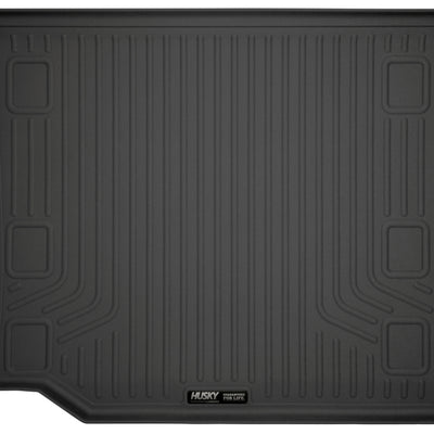 Husky Liners 19-24 Jeep Wrangler JLU (No Subwoofer) WeatherBeater Black Rear Cargo Liner