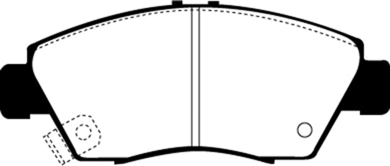 EBC 12 Acura ILX 1.5 Hybrid Ultimax2 Front Brake Pads EBC 12 Acura ILX 1.5 Hybrid Ultimax2 Front Brake Pads