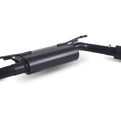 Gibson 18-22 Jeep Wrangler JL Rubicon 3.6L 2.5in Cat-Back Single Exhaust - Black Elite (Ceramic)