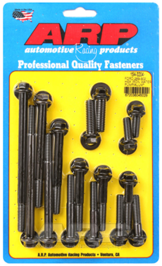ARP Ford 289-302 Hex Iron Water Pump and Front Cover Bolt Kit ARP Ford 289-302 Hex Iron Water Pump and Front Cover Bolt Kit