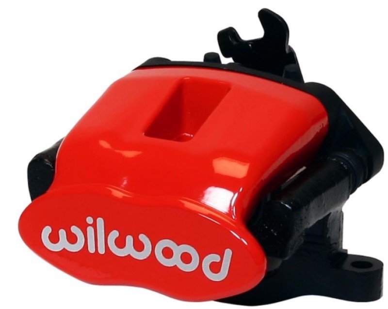 Wilwood Caliper-Combination Parking Brake-Pos 13-R/H-Red 41mm piston .81in Disc Wilwood Caliper-Combination Parking Brake-Pos 13-R/H-Red 41mm piston .81in Disc