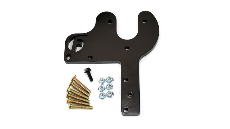 Fleece Performance 03-07 Dodge 2500/3500 Cummins 5.9L Dual Pump Bracket & Mounting Hardware Fleece Performance 03-07 Dodge 2500/3500 Cummins 5.9L Dual Pump Bracket & Mounting Hardware
