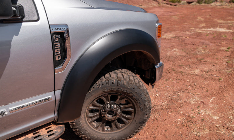 Bushwacker 17-18 Ford F-250 Super Duty Extend-A-Fender Style Flares 2pc - Black Bushwacker 17-18 Ford F-250 Super Duty Extend-A-Fender Style Flares 2pc - Black