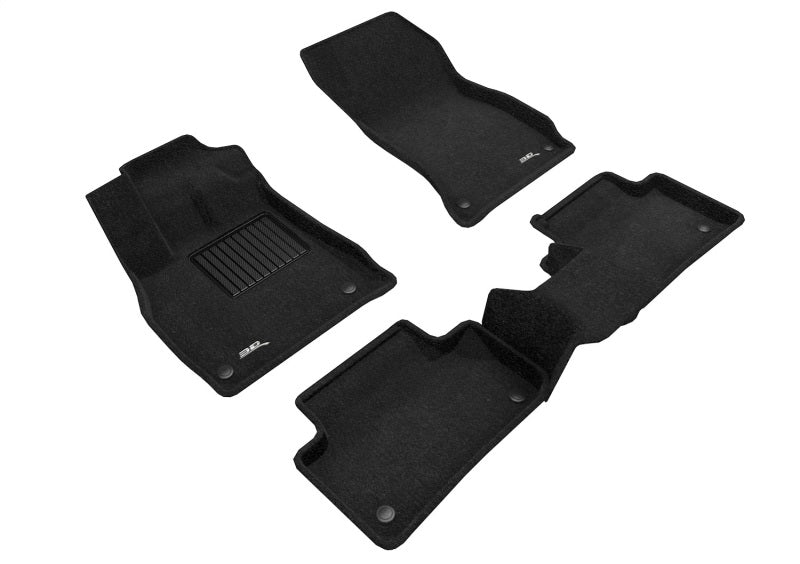 3D MAXpider 18-23 Audi Q5/SQ5 (FY/80A) / 21-23 Q5 PHEV Elegant Floor Liner R1 & R2 - Black 3D MAXpider 18-23 Audi Q5/SQ5 (FY/80A) / 21-23 Q5 PHEV Elegant Floor Liner R1 & R2 - Black