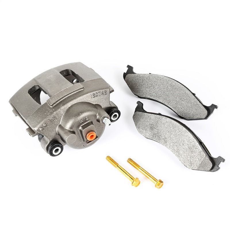 Omix Brake Caliper LF Loaded- 90-06 XJ/SJ/MJ/YJ/ZJ/TJ Omix Brake Caliper LF Loaded- 90-06 XJ/SJ/MJ/YJ/ZJ/TJ
