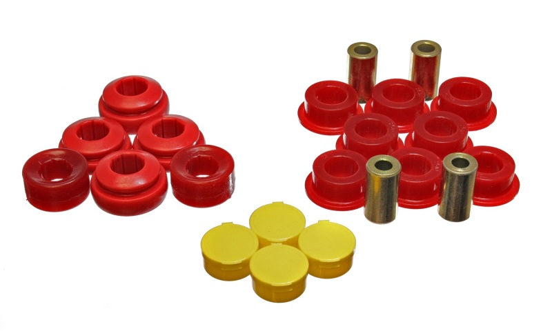 Energy Suspension 01-05 Honda Civic/CRX / 02-05 Civic Si Red Rear Control Arm Bushing Set Energy Suspension 01-05 Honda Civic/CRX / 02-05 Civic Si Red Rear Control Arm Bushing Set