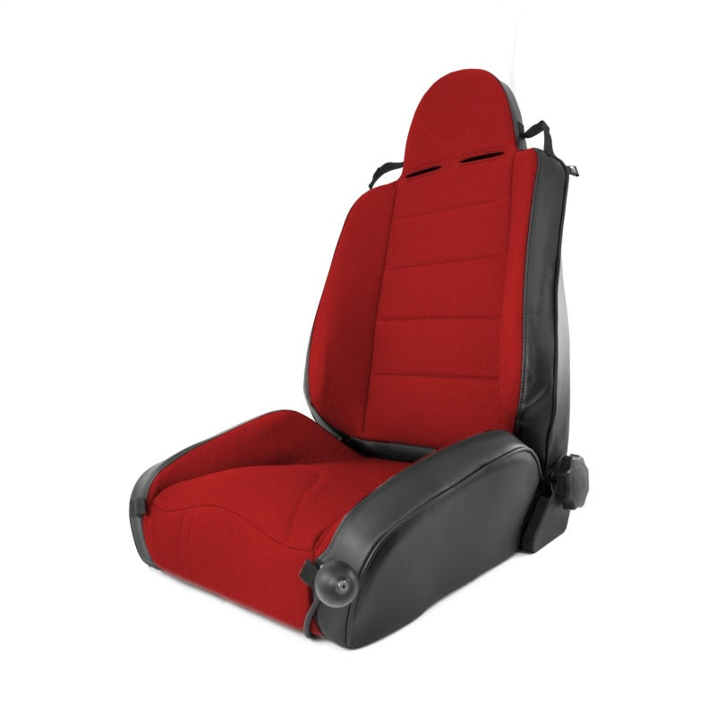 Rugged Ridge XHD Off-road Racing Seat Reclinable Red 97-06TJ Rugged Ridge XHD Off-road Racing Seat Reclinable Red 97-06TJ