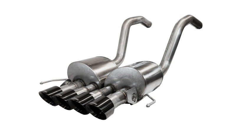 Corsa 2015-2019 Chevrolet Corvette C7 Z06 6.2L 2.75in Xtreme Axle-Back w/ Dual NPP & Quad Black Tips Corsa 2015-2019 Chevrolet Corvette C7 Z06 6.2L 2.75in Xtreme Axle-Back w/ Dual NPP & Quad Black Tips
