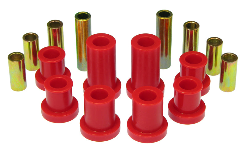 Prothane 07-14 Chevy Silverado 2/4wd Upper/Lower Front Control Arm Bushings - Red Prothane 07-14 Chevy Silverado 2/4wd Upper/Lower Front Control Arm Bushings - Red