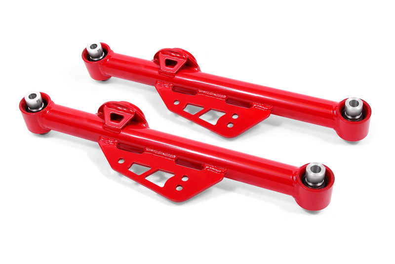 BMR 99-04 Mustang Non-Adj. Lower Control Arms w/ Spherical Bearings - Red BMR 99-04 Mustang Non-Adj. Lower Control Arms w/ Spherical Bearings - Red
