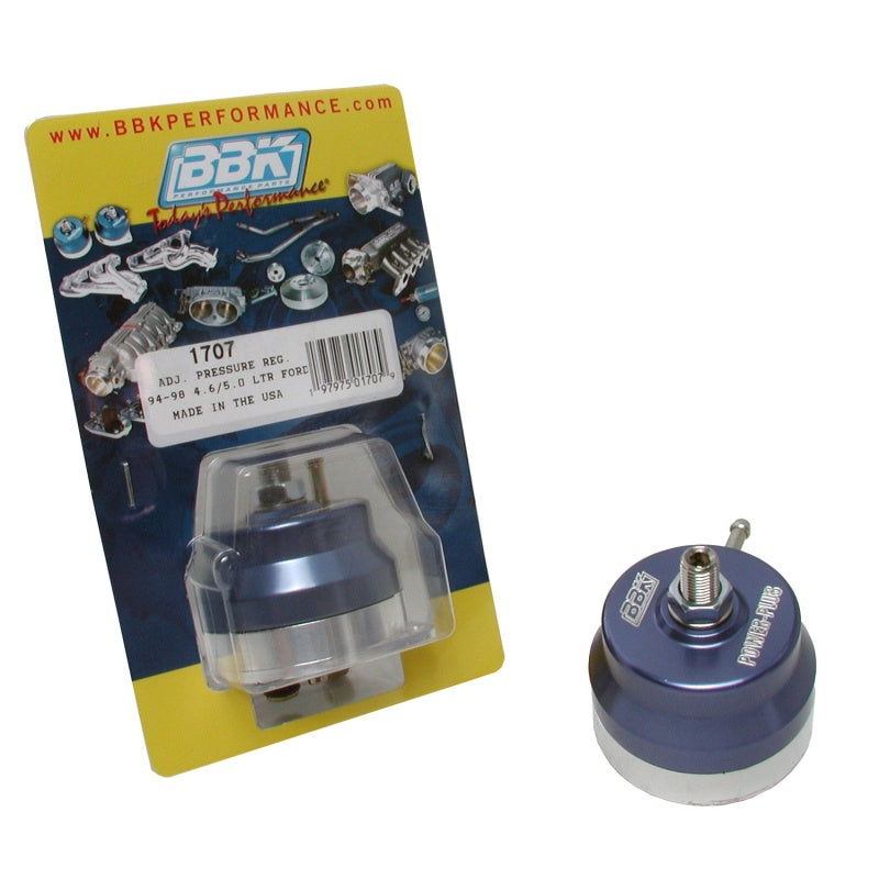 BBK 94-98 Mustang 5.0 / 4.6 Adjustable Fuel Pressure Regulator BBK 94-98 Mustang 5.0 / 4.6 Adjustable Fuel Pressure Regulator