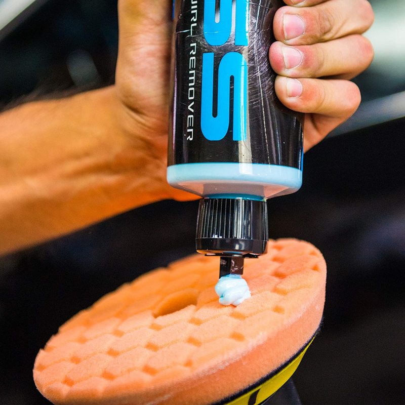 Chemical Guys Hex-Logic Quantum Medium-Heavy Cutting Pad - Orange - 5.5in Chemical Guys Hex-Logic Quantum Medium-Heavy Cutting Pad - Orange - 5.5in