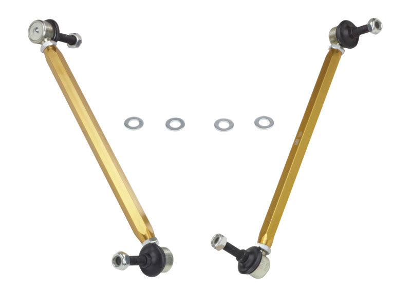 Whiteline 02-06 R53 & 06+ R56 Mini Cooper S  Front Swaybar link kit-adjustable ball end links Whiteline 02-06 R53 & 06+ R56 Mini Cooper S  Front Swaybar link kit-adjustable ball end links