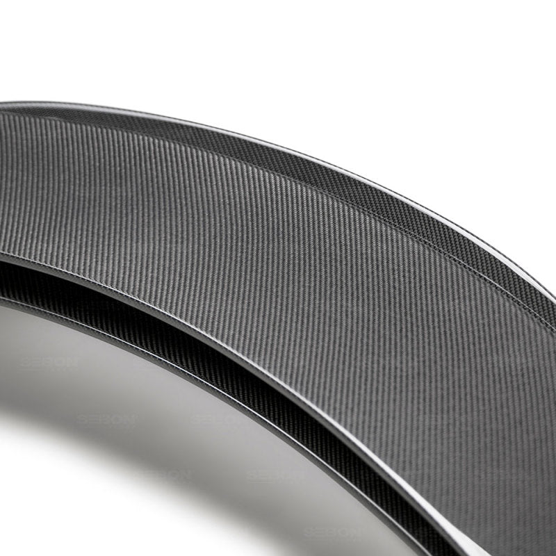 Seibon 17-19 Infiniti Q60 TB-Style Carbon Fiber Rear Spoiler Seibon 17-19 Infiniti Q60 TB-Style Carbon Fiber Rear Spoiler