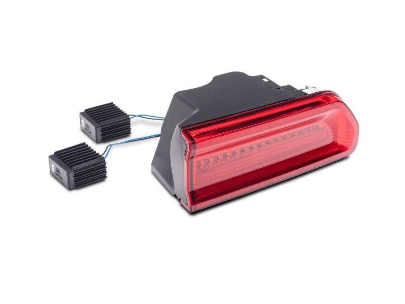 Raxiom 08-14 Dodge Challenger LED Tail Lights- Chrome Housing - Red/Clear Lens Raxiom 08-14 Dodge Challenger LED Tail Lights- Chrome Housing - Red/Clear Lens