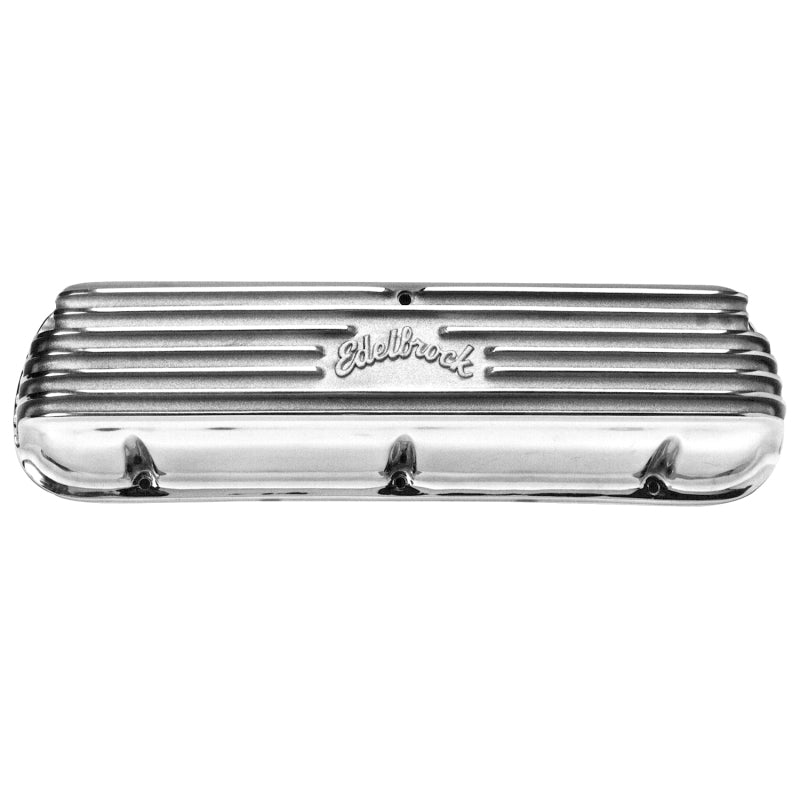 Edelbrock Valve Cover Classic Series Ford 1962-95 221 351W V8 Polshed Edelbrock Valve Cover Classic Series Ford 1962-95 221 351W V8 Polshed