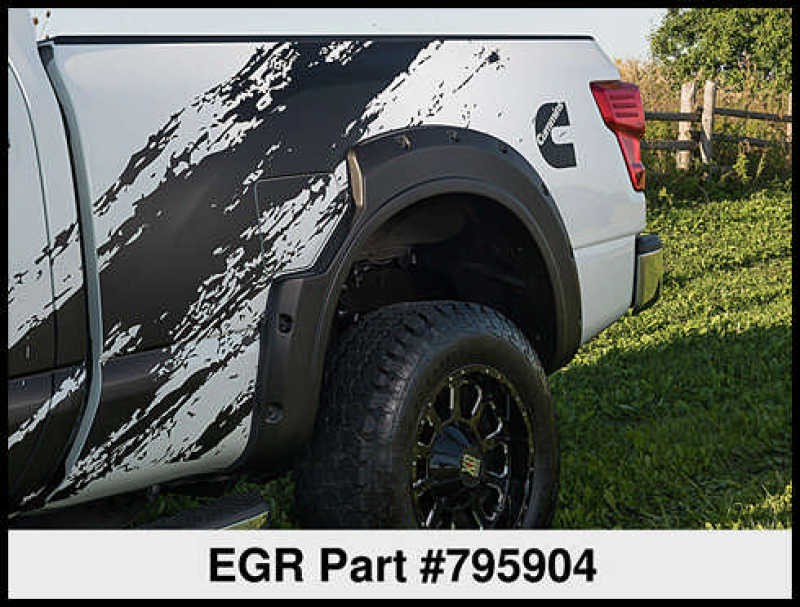 EGR 16+ Nissan Titan XD Bolt-On Look Fender Flares - Set EGR 16+ Nissan Titan XD Bolt-On Look Fender Flares - Set