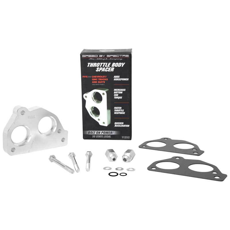 Spectre 86-95 GM 4.3L/5.0L/5.7L Throttle Body Injection Spacer Spectre 86-95 GM 4.3L/5.0L/5.7L Throttle Body Injection Spacer