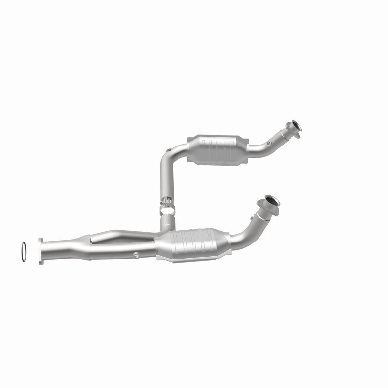 MagnaFlow Conv DF 07-09 Chevrolet/GMC Silverado/Sierra 2500 HD 6.0L Y-Pipe Assembly excludes Classic MagnaFlow Conv DF 07-09 Chevrolet/GMC Silverado/Sierra 2500 HD 6.0L Y-Pipe Assembly excludes Classic