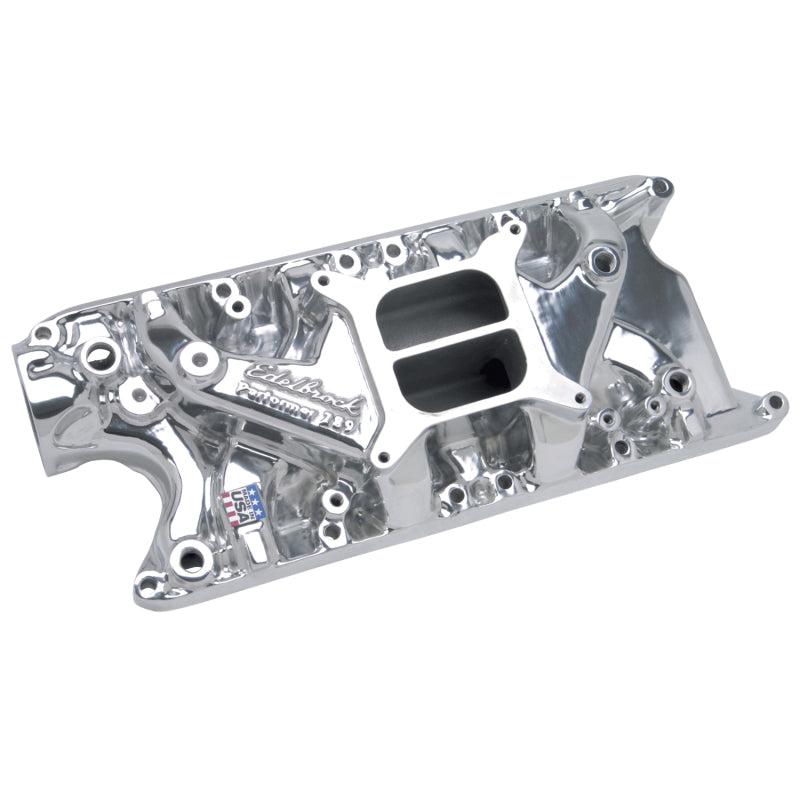 Edelbrock Perf 289 w/ O EGR Polished Manifold Edelbrock Perf 289 w/ O EGR Polished Manifold