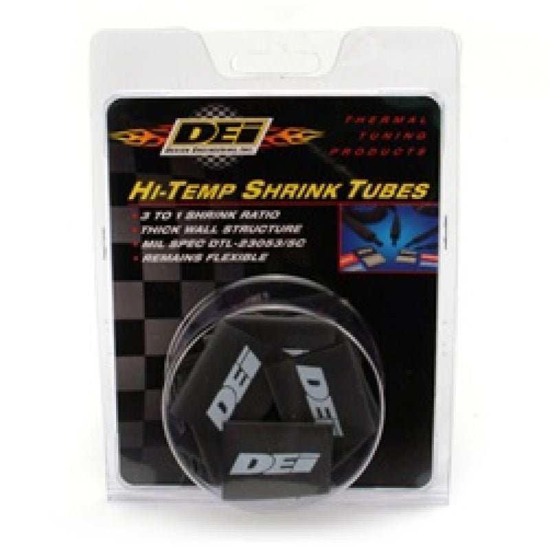 DEI Hi-Temp Shrink Tube 12mm x 1.5in - Black DEI Hi-Temp Shrink Tube 12mm x 1.5in - Black